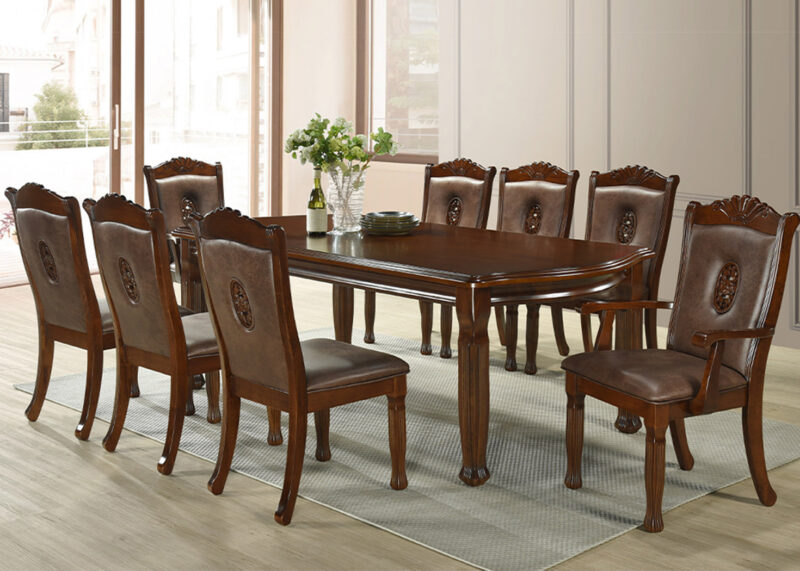 Bruno 8 Seater Dining Set