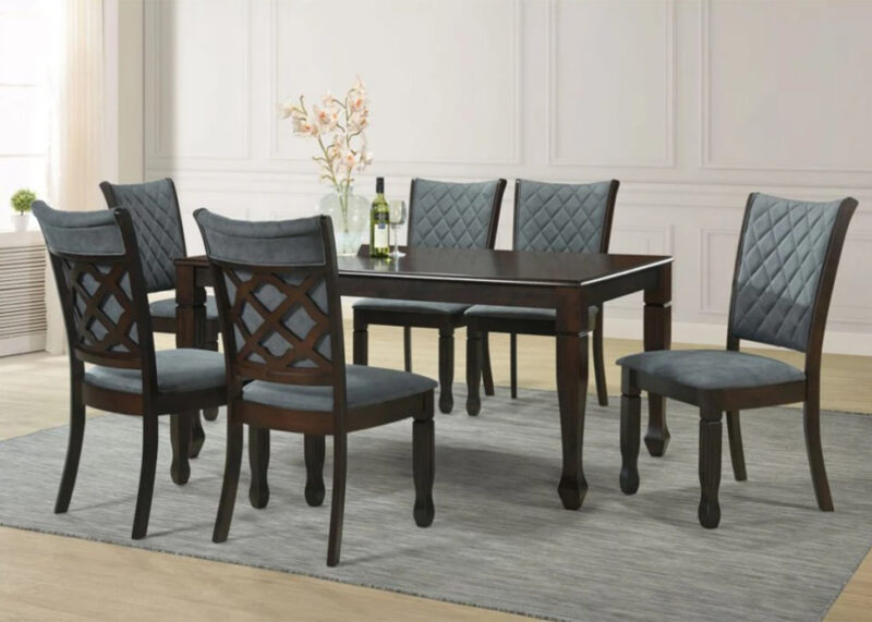 Harrier Grey 6 Seater Dining Set