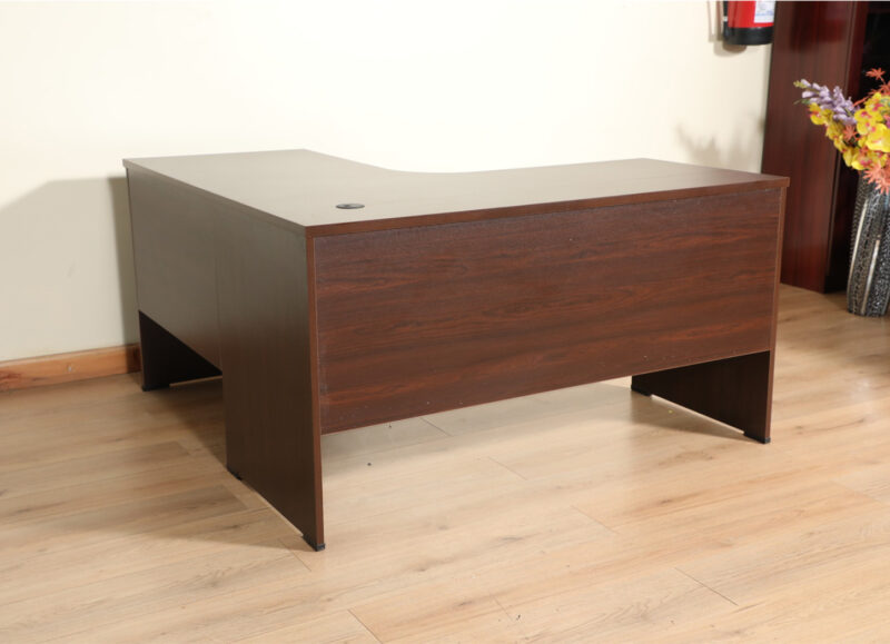 L Shape Office Desk -Wenge