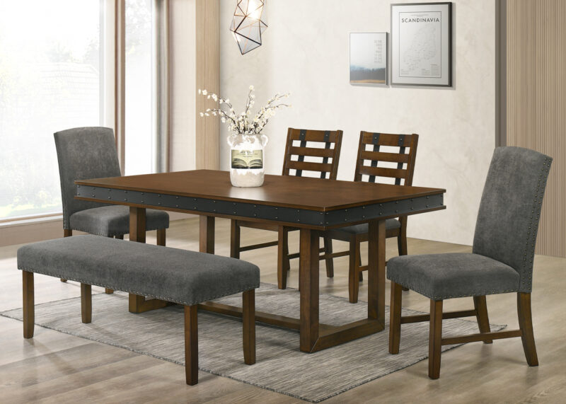 Melrose Dining Set with Bench