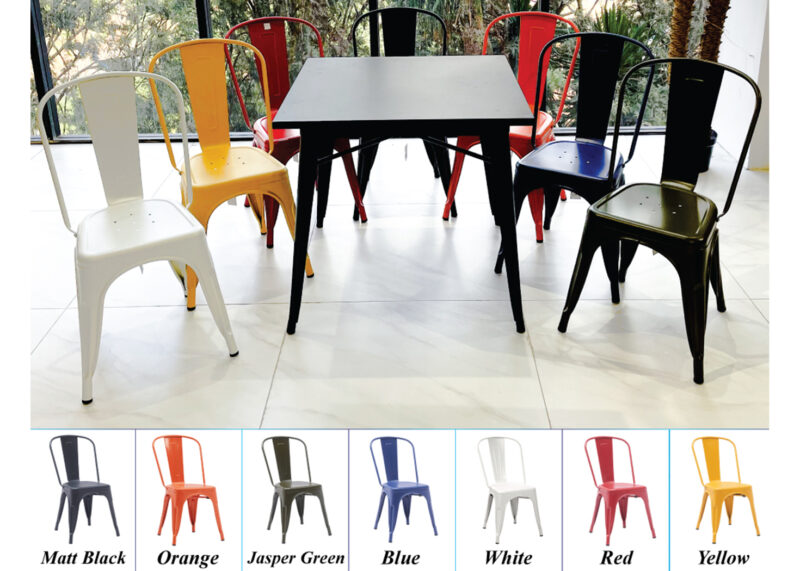 Metal Bistro Set (Table + 4Chairs)