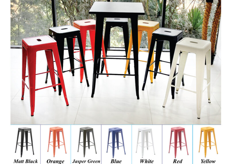 Metal Bistro Set (Table + 4Chairs)