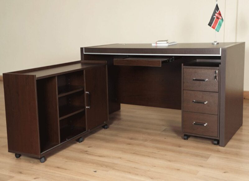 Executive Table Desk Set - Wenge