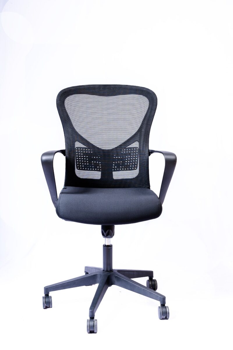 Mid Back Black Office Chair