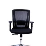 K Series 376 Mid Back Black